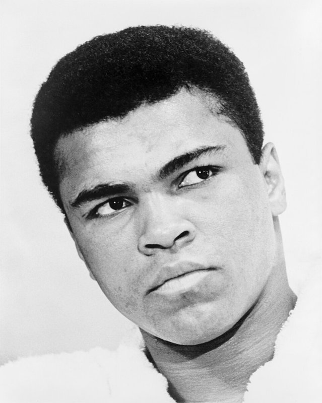 Młody Cassius Clay (Muhammad Ali) — mistrz olimpijski w Rzymie 1960